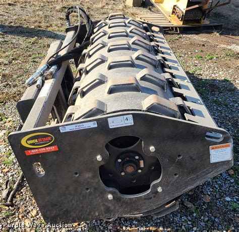 roller packer for skid steer|skid steer padfoot roller.